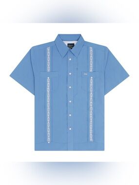 Texas Standard NWOT Guayabera Libre Cielo Blue XXL Performance Fishing Outdoor